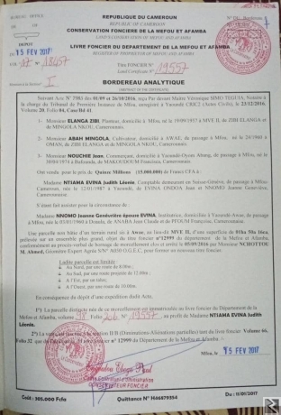 Image principale de Terrain de 1ha5000m2 titré a vendre a Elat a 200