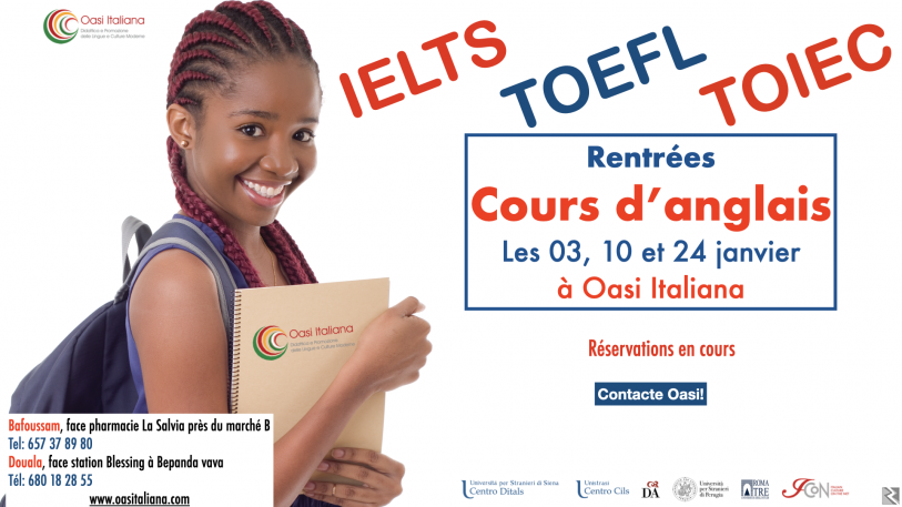 Image principale de COURS ANGLAIS A OASI