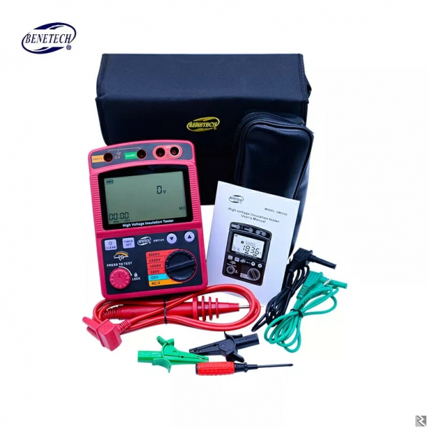 Image principale de Mégohmmètre GM3125 Benetech disponible