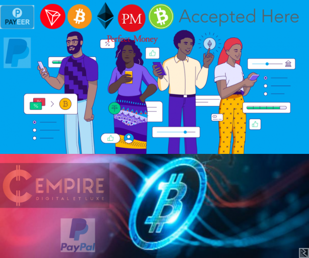 Image principale de PerfectMoney Bitcoin Ecurrency PM Payeer Paypal OM