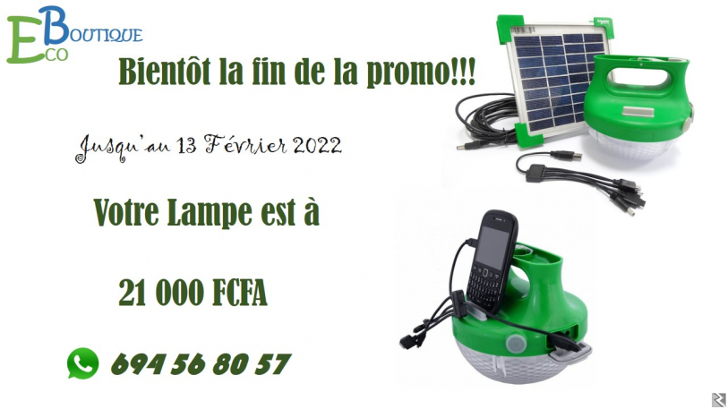 Image principale de Vente Lampe solaire Mobiya de Schneider Electric