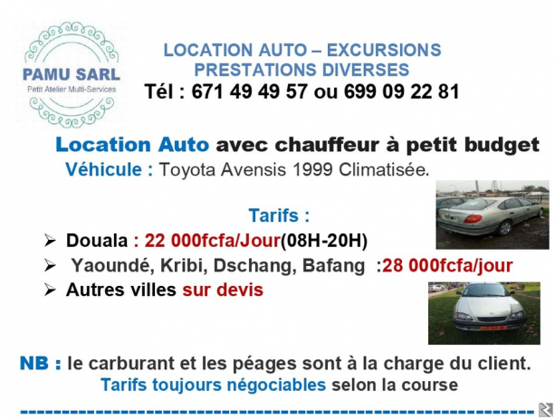 Main image of Location Auto avec chauffeur à  petit budget