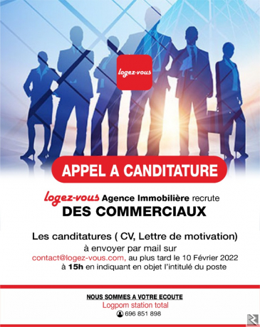 Main image of Recrutement d'un Commercial
