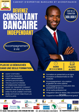 Image principale de Formation Emploi en Banque et Microfinance