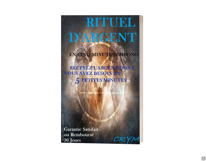 Image principale de RITUEL D'ARGENT EN CINQ MINUTES CHRONO