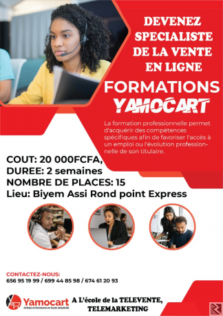 Image principale de Deviens spécialiste de la télévente