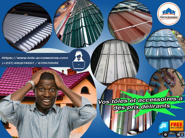Image principale de vente des tôles et des accessoires