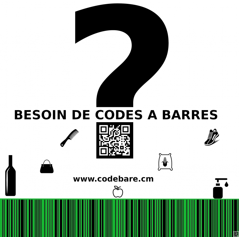 Main image of Obtenir des codes à  barres au Cameroun
