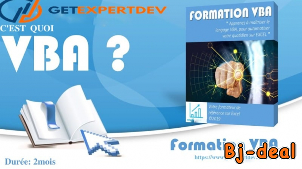 Image principale de FORMATION DEVENIR EXPERT VBA