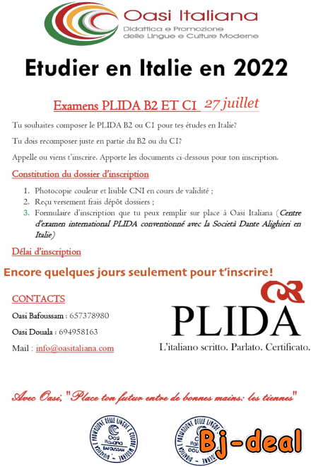 Image principale de COURS ITALIEN  PLIDA