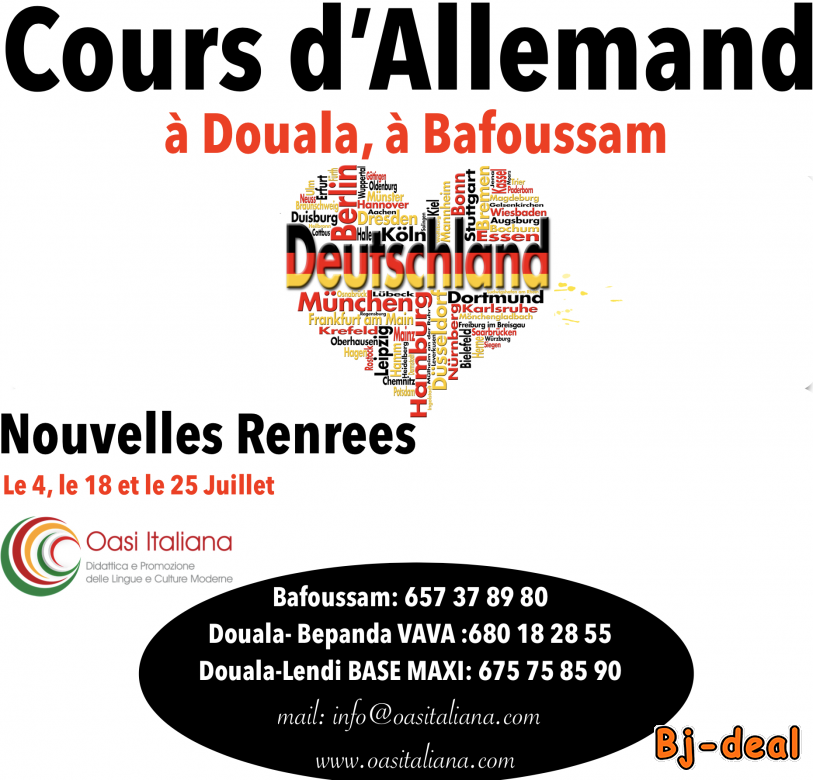 Image principale de NOUVELLE RENTREE COURS ALLEMAND