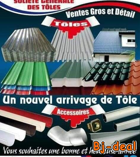 Main image of vente des tôles et des accessoires