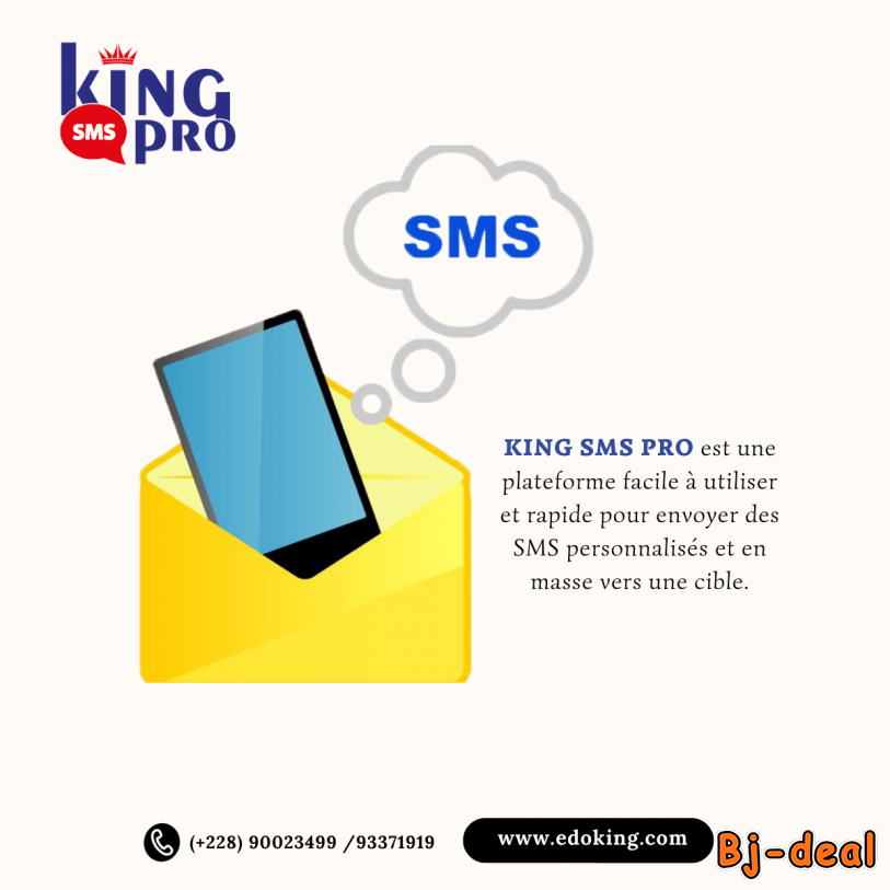 Image principale de ENVOI DES SMS PROFESSIONNELS