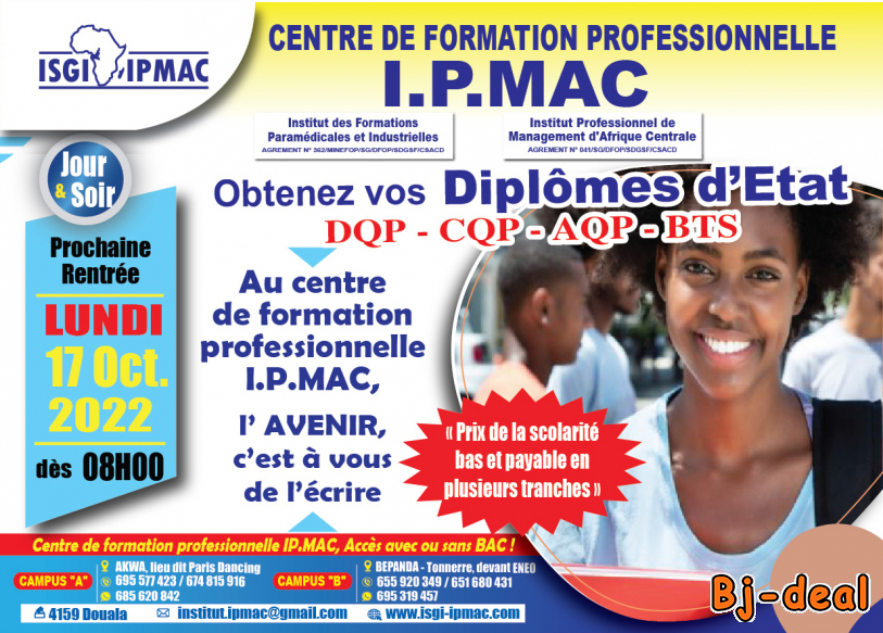 Image principale de Offre de bourse de Formation Professionnelle