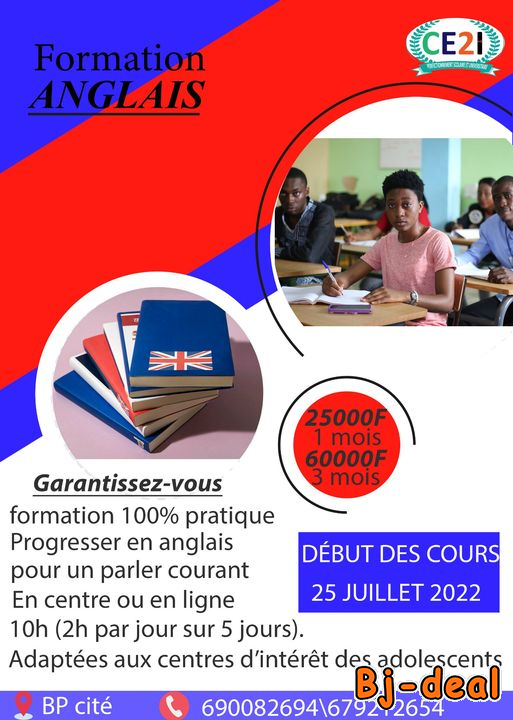 Image principale de formation en langue anglaise