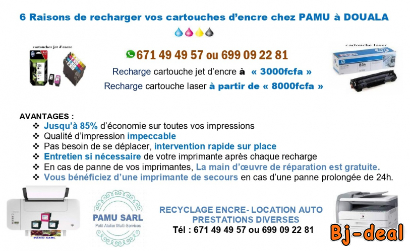 Main image of Vos Cartouches Recyclées À Très Bas Prix