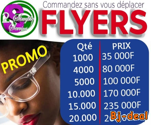 Image principale de SPECIALE PROMOTION SUR LES IMPRESSIONS DE FLYERS