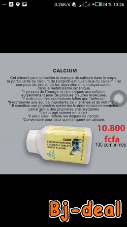 Main image of Calcium Longrich À vendre