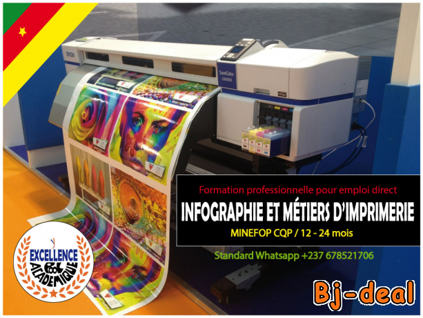 Image principale de Infographie 2 et 3D et métiers d'imprimerie