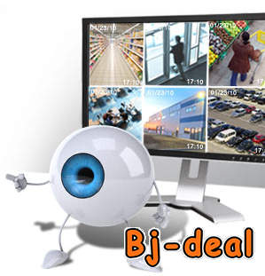 Image principale de KIT 4 CAMERAS DE SURVEILLANCE