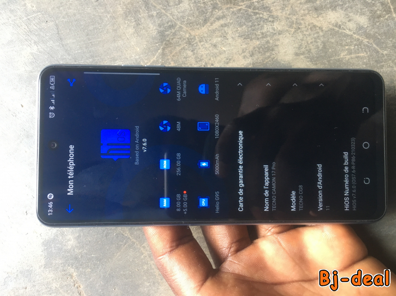 Image principale de téléphone de marque Tecno à vendre