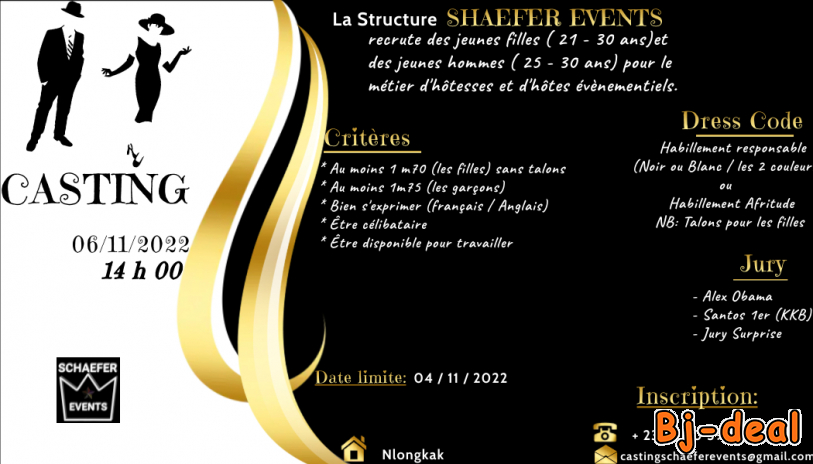 Image principale de Recrutement d'hôtes et hôtesses