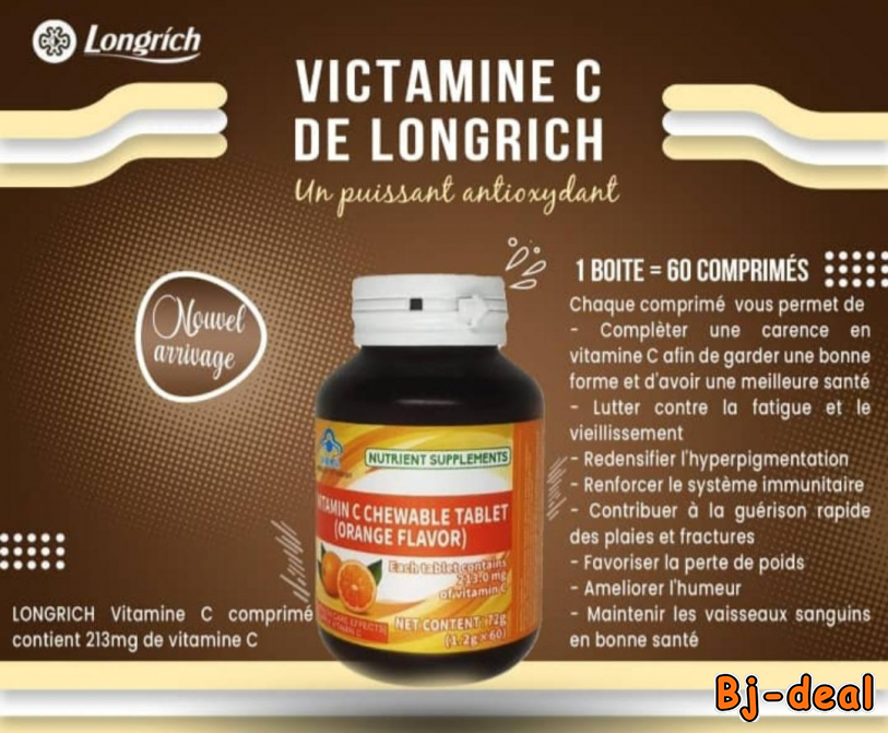 Image principale de Vitamine C de longrich