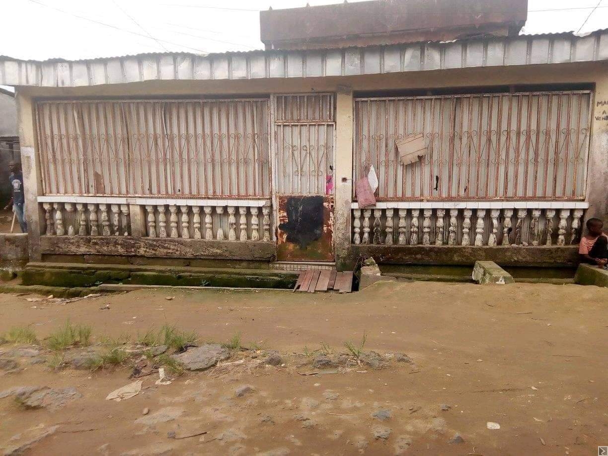 Main image of Concession en vente sur Douala village secteur BILLE. 390m2 avec r+1 et maison simple