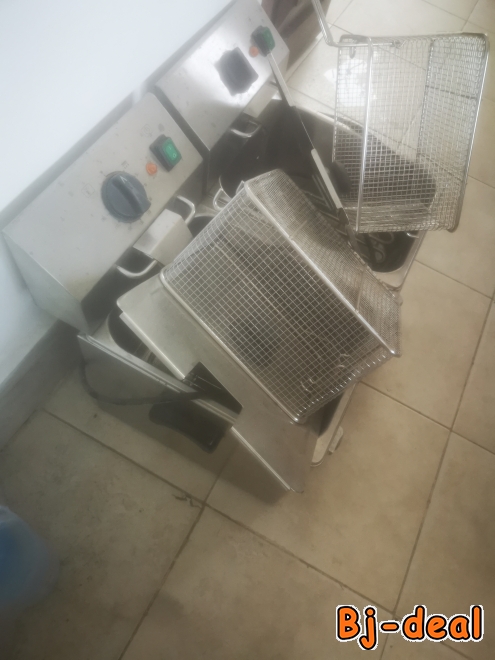 Image principale de Friteuse Professionnelle Avec 2 Bac De 10litres