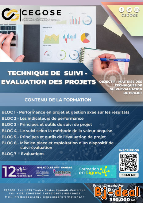 Image principale de MAITRISEZ LES TECHNIQUES DE SUIVI-EVALUATION