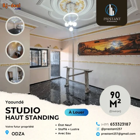 Image principale — Magnifique Studio Haut Standing Neuf à louer à Odza