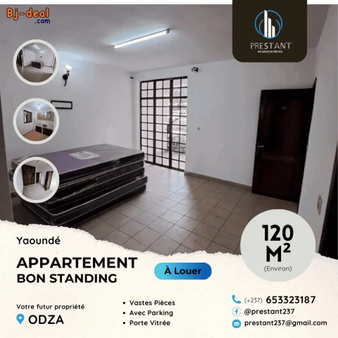 Main image — Vaste Appartement Bon Standing à louer à Odza