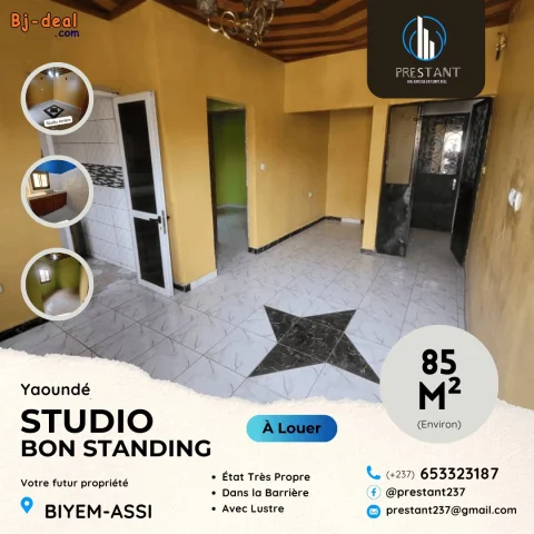 Image principale — Magnifique Studio Bon Standing à louer à Biyem-Assi en Route