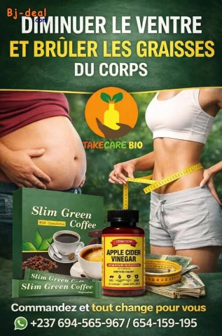 Image principale — SLIM GREEN COFFEE+LES GÉLULES DE VINAIGRE DE CIDRE