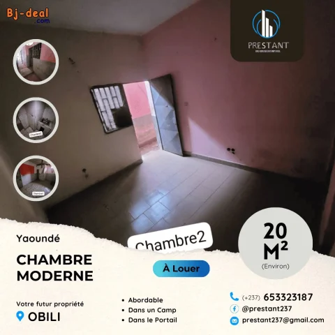 Image principale — 02 Chambres Modernes à louer à Obili