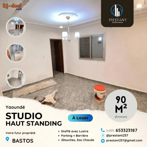 Image principale — Somptueux Studio Haut Standing à louer à Bastos