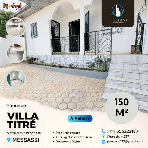 Main image — Jolie Villa Bien Propre à vendre sur 150m à Messassi