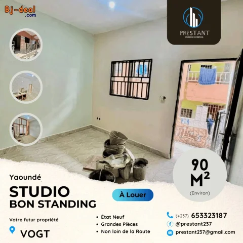 Image principale — Joli Studio Bon Standing à louer à Vogt