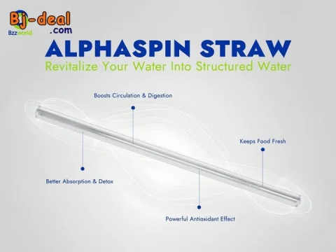 Image principale — ALPHA SPIN STRAW BZZWORLD