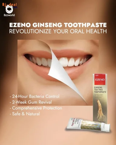 Main image — DENTIFRICE EZENO AUX GINSENG ET A L ABRE A THÉ