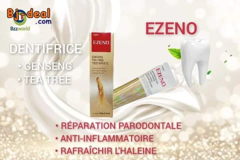 Image principale — DENTIFRICE EZENO AUX GINSENG ET A L ABRE A THÉ