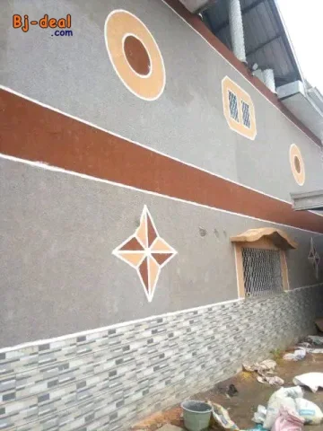 Image principale — Services de décoration muraille extérieur et intérieur en granité et tyrolienne