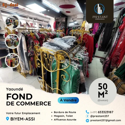 Image principale — Magnifique Fond de Commerce à vendre à BiyemAssi