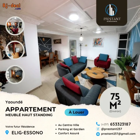 Image principale — Magnifique Appartement Meublé Haut Standing à louer