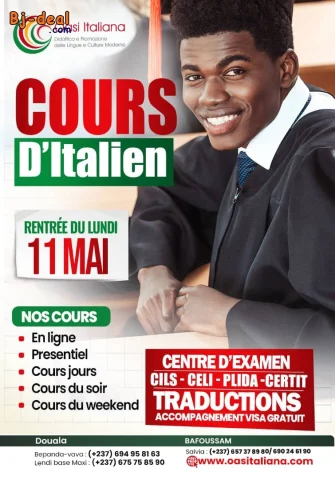 Main image — NOUVELLE RENTRÉE COURS ITALIEN À OASI ITALIANA