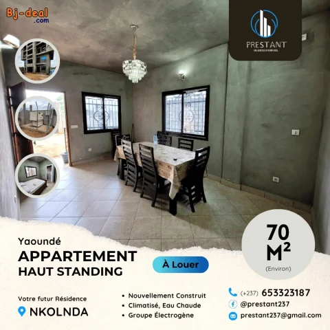 Main image — Magnifiques Appartements Haut Standing en Finition à Nkolnda