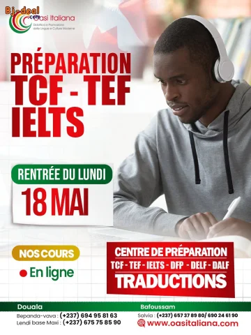 Main image — Préparation TCF TEF IELTS TOEFL TOIEC CAMBRIDGE