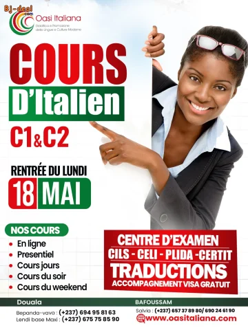 Main image — COURS ITALIEN C1 C2