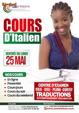 Image principale — COURS ITALIEN