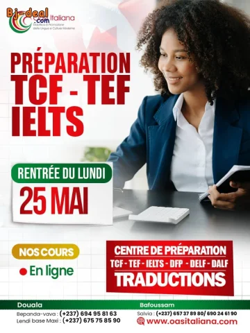Main image — Préparation TCF TEF IELTS TOEFL TOIEC CAMBRIDGE